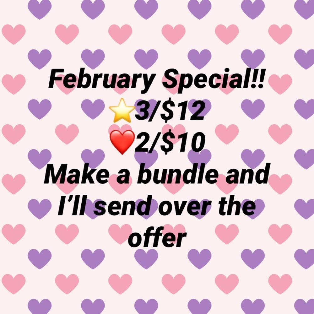 Monthly Specials